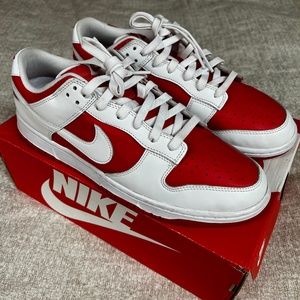 NIKE DUNK LOW UNIVERSITY RED